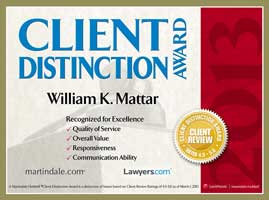 client distinction william mattar
