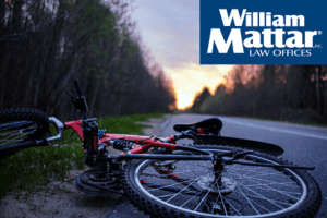 Mountain Bike accident on Country Road