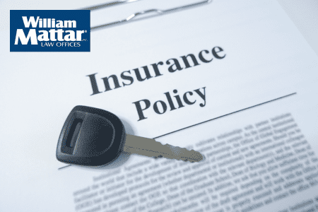 insurance policy and key